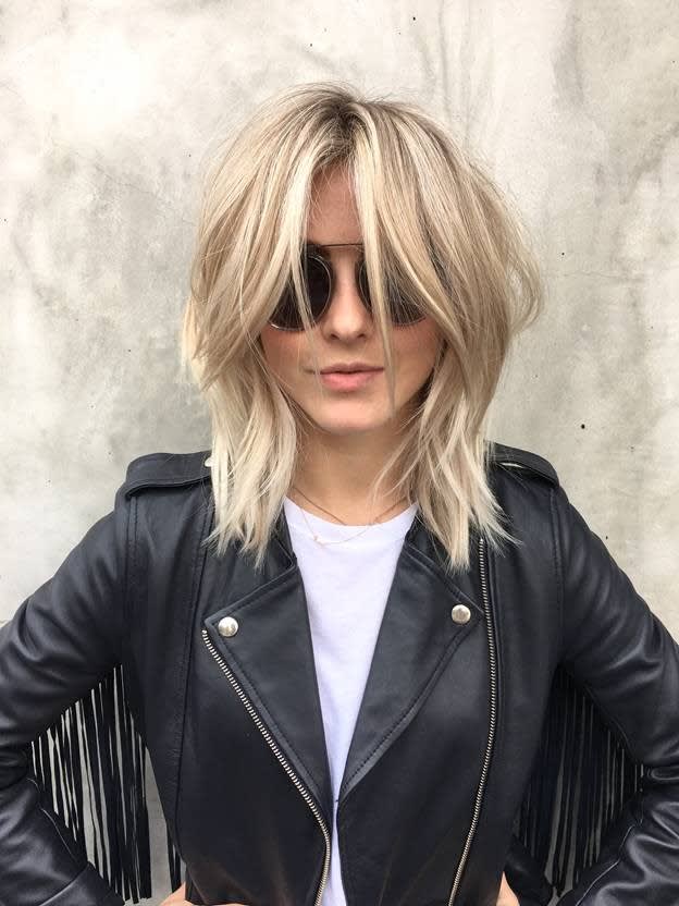 Julianne Hough Springs Ahead with a Shag by Riawna Capri