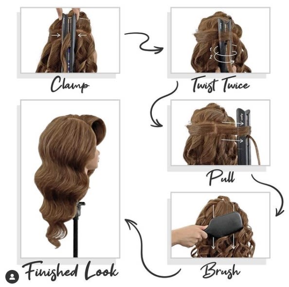Master Not One But Three Types of Curls Using These Flat Iron Techniques