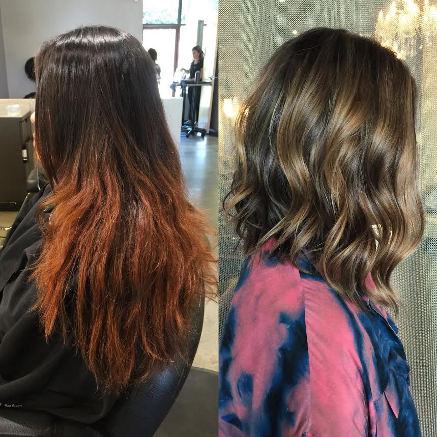 TRANSFORMATION: Faded Ombre To Chocolate Coffee Melt