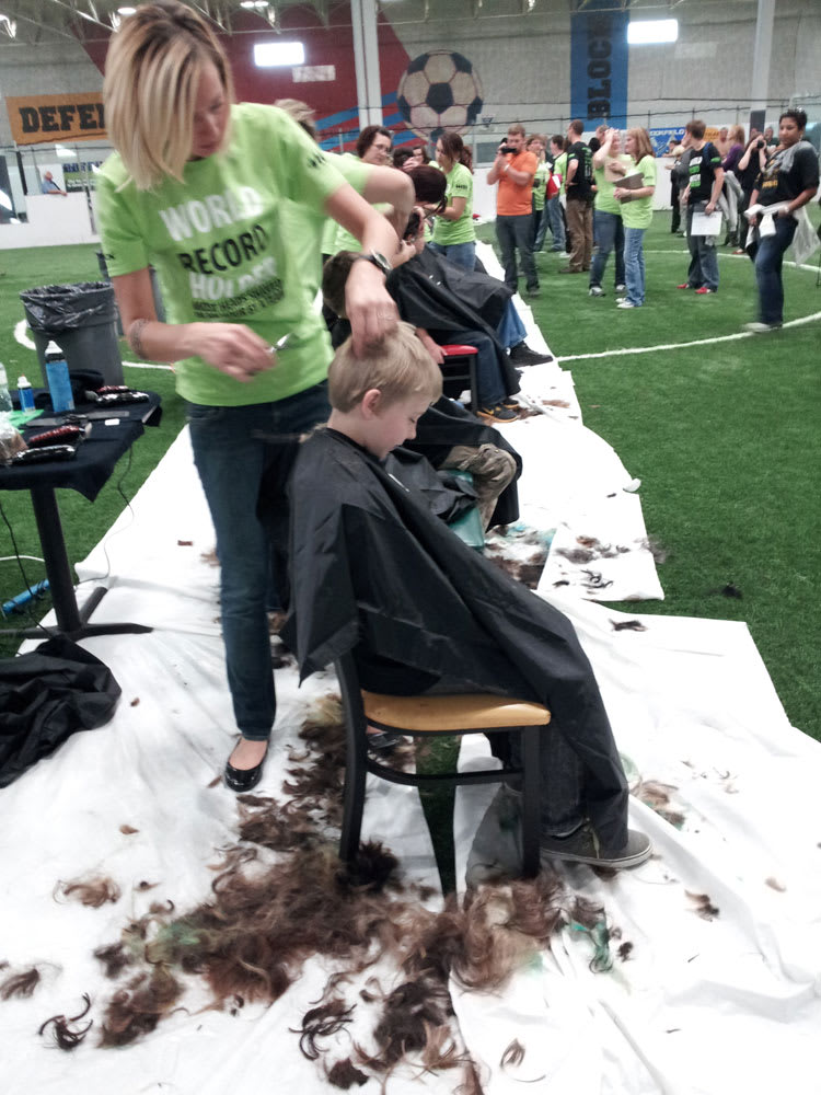 Shaving Heads for a Cure
