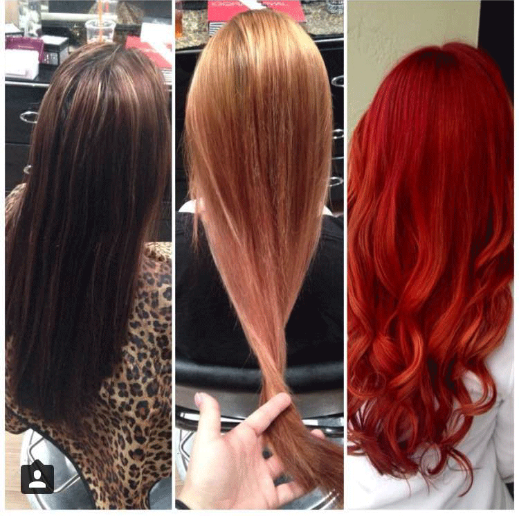 TRANSFORMATION: Going For HOT HOT HOT Red