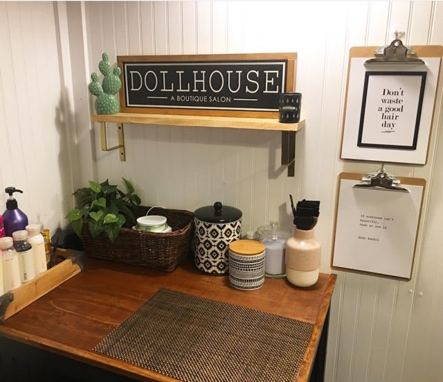 The Sweetest Little "She Shed" Salon