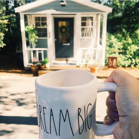 The Sweetest Little "She Shed" Salon