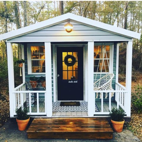 The Sweetest Little "She Shed" Salon