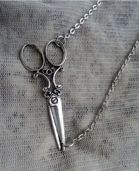Hairdresser Jewelry: Scissor Necklaces, Bracelets, Earrings