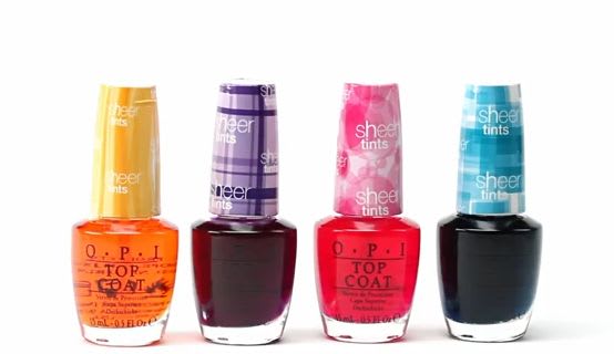 OPI Sheer Tints: Easy Ombre Nail Art