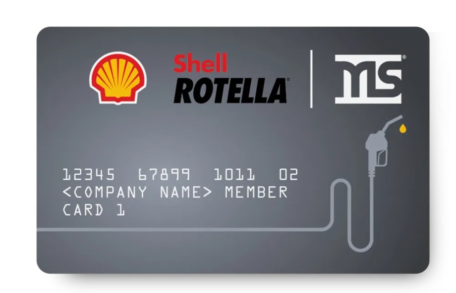 Shell Rotella Fuel Card.