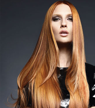 SHINY PENNY: Goldwell Copper Color Formula and Kerasilk How To