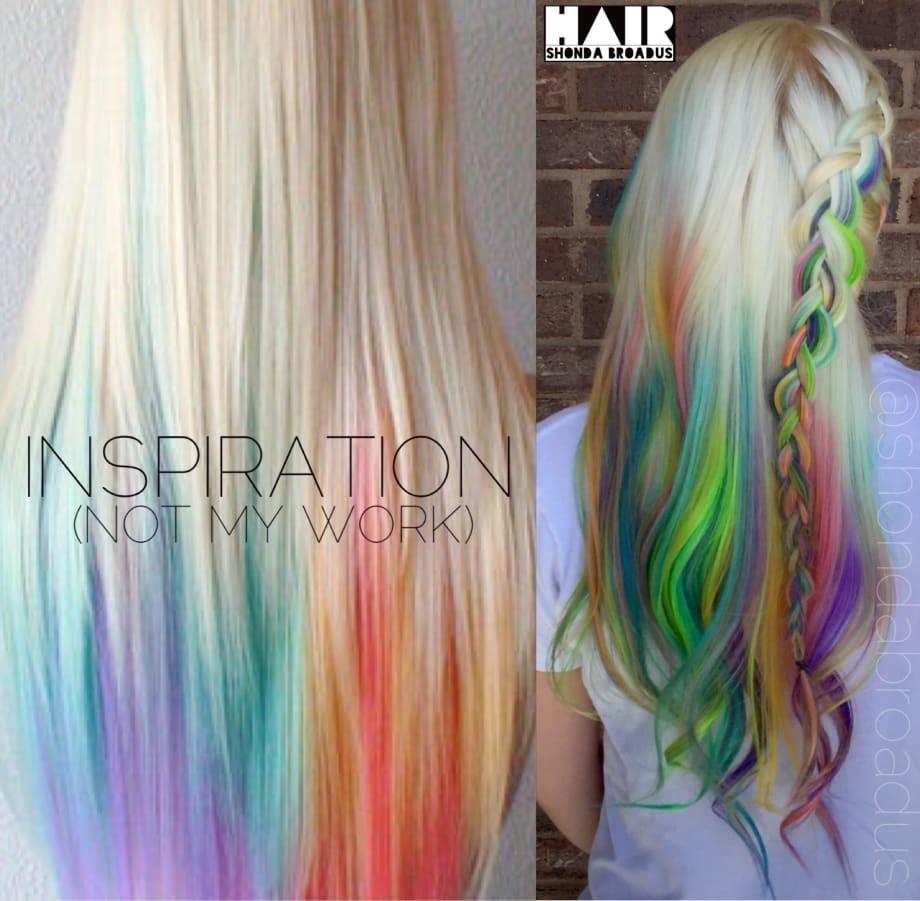 HOW-TO: 7 Shades of Rainbow Bright Haircolor