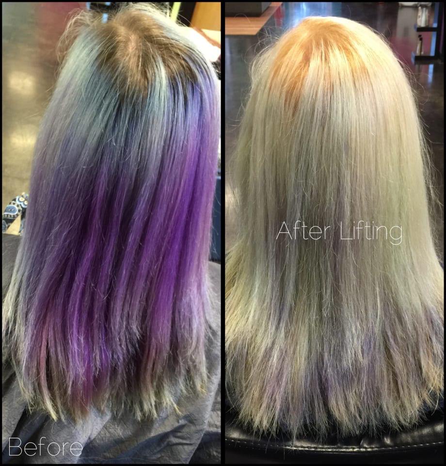 TRANSFORMATION: Faded to Blue and Purple Color Melt