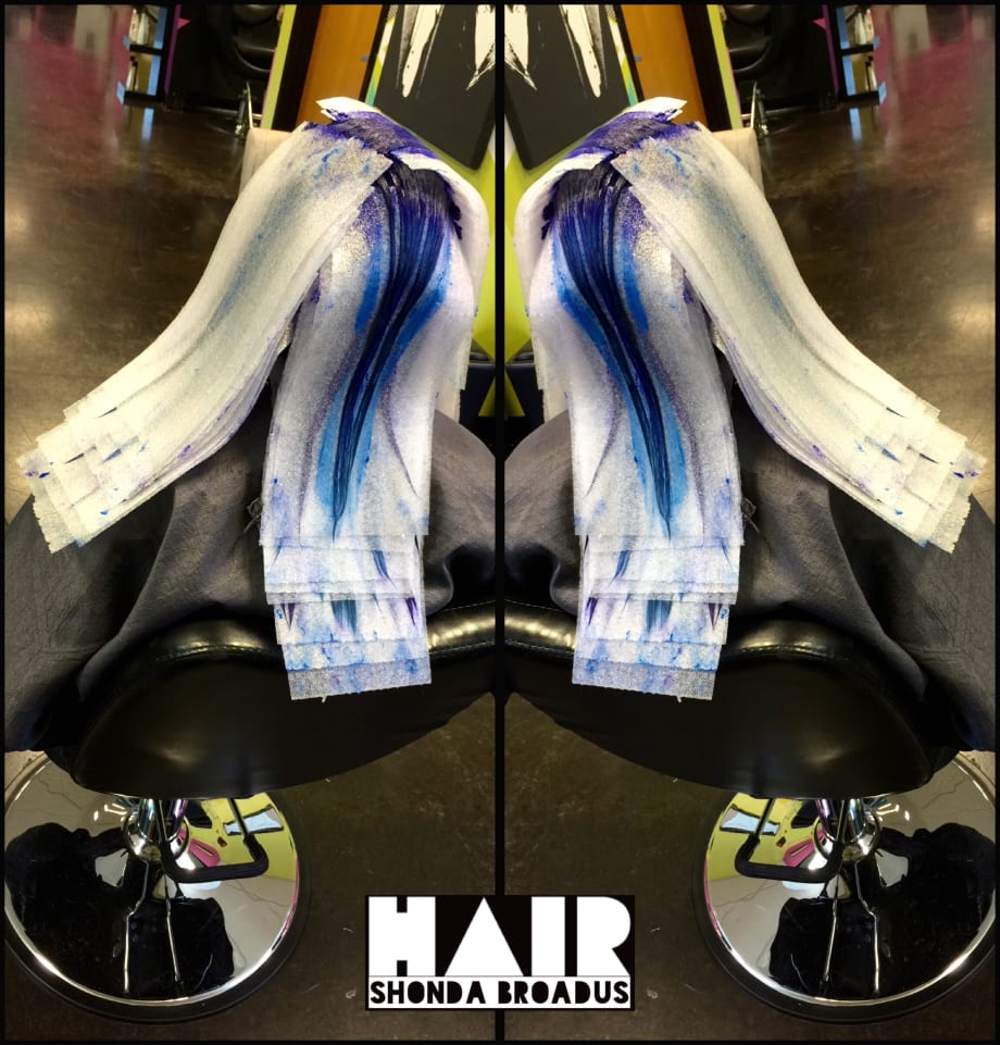 TRANSFORMATION: Faded to Blue and Purple Color Melt