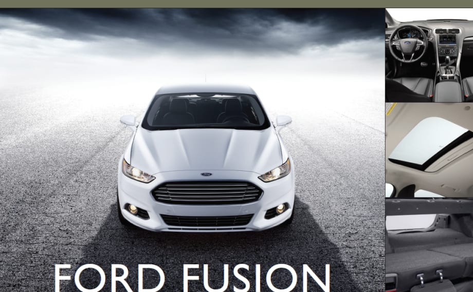 Showroom - Ford Fusion: Gunning for the Fuel Efficiency Triple Crown