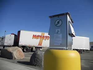 Truckstop Electrification Installed at Four New Sites 
