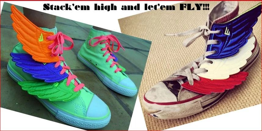 Shwings: Salon Footwear Style Soars with Shoe Wings