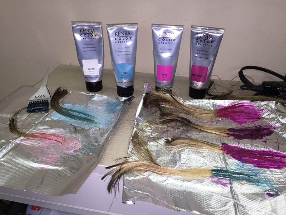 TRANSFORMATION: Silver, Lilac and Cotton Candy Pink Haircolor