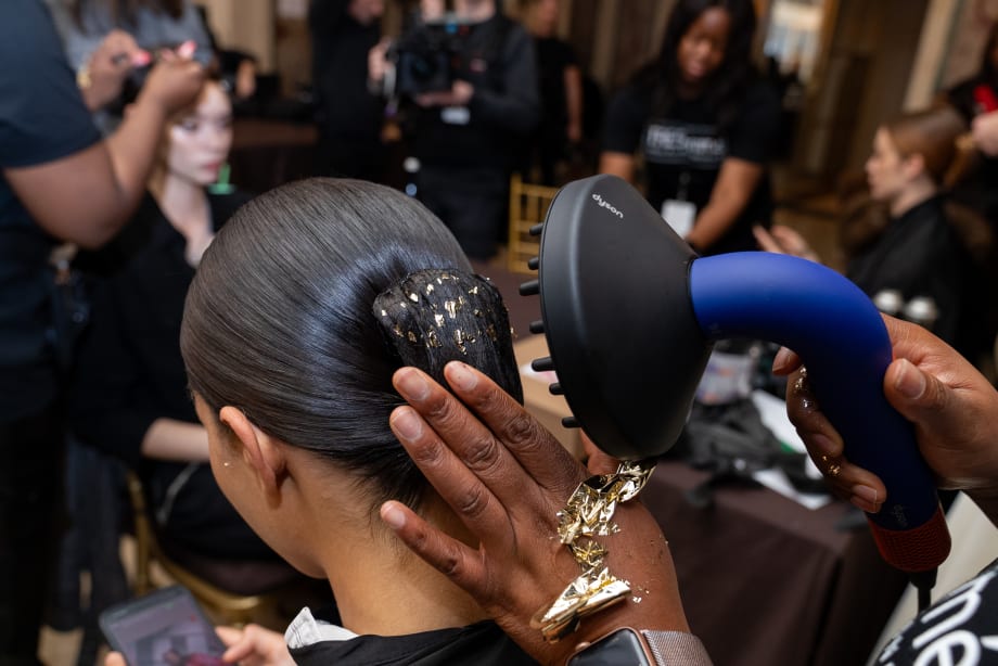 The New Dyson Supersonic r Makes a Splash at NYFW A/W 2024