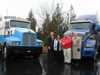 Kenworth Donates Two Trucks to College