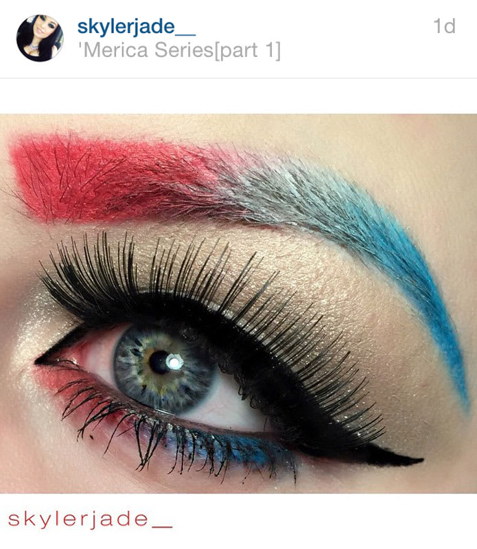 A Salute to Instagram's Best 4th of July Beauty Trends