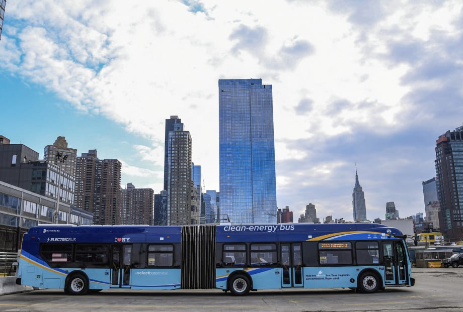 N.Y., Calif. Lead States Ramping Up Efforts to Electrify Buses