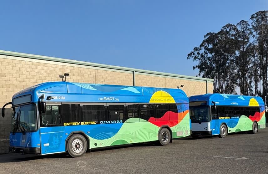 California's SMRT Reaches 100% Zero Emission Vehicle Goal