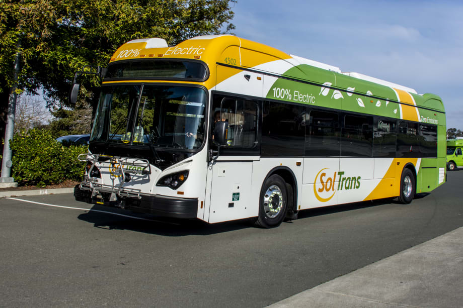 SolTrans, Taps AMPLY Power to Simplify Electric Bus Fleet Charging
