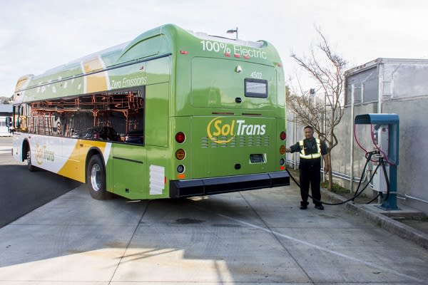 Solano Transportation Authority Selects WSP USA for Zero-Emission Bus Projects