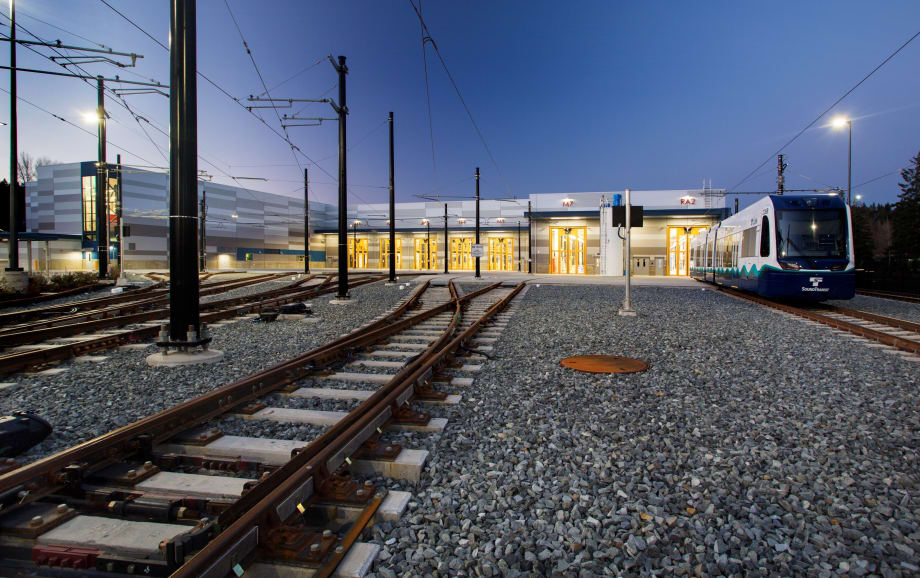 Stantec/Hensel Phelps Team Completes Construction for Sound Transit’s New Light Rail Base