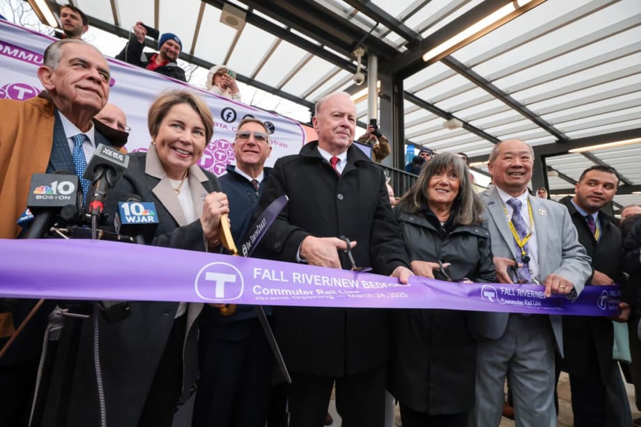 Boston Celebrates Opening of South Coast Rail