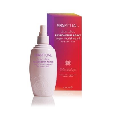 SpaRitual Introduces Limited Edition Passionfruit Agave Vegan Nourishing Oil for Body + Hair