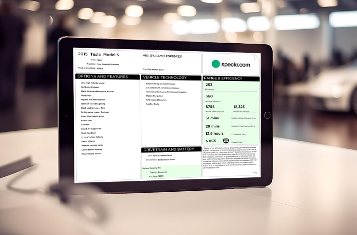 Speckr Launches Tesla Spec Decoding Offering 