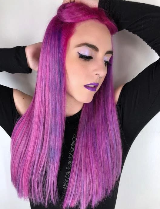 HOW-TO: Pink, Magenta and Purple Sponge Color