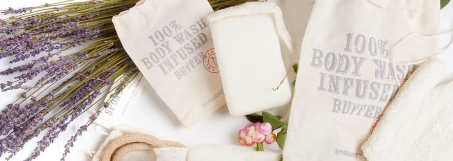 The Spongology Shower With Nature Collection by Spongellé