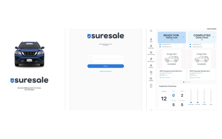 SureSale Launches Vehicle Inspection App