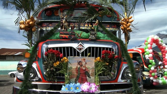 Filmmaker follows the second life of a school bus