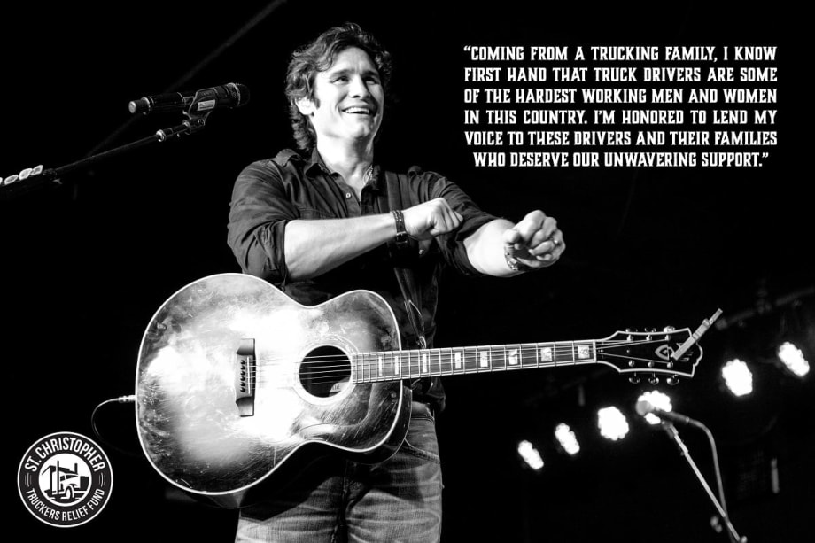 Trucking Charity Teams up With Country Singer to Support Drivers and Promote Health