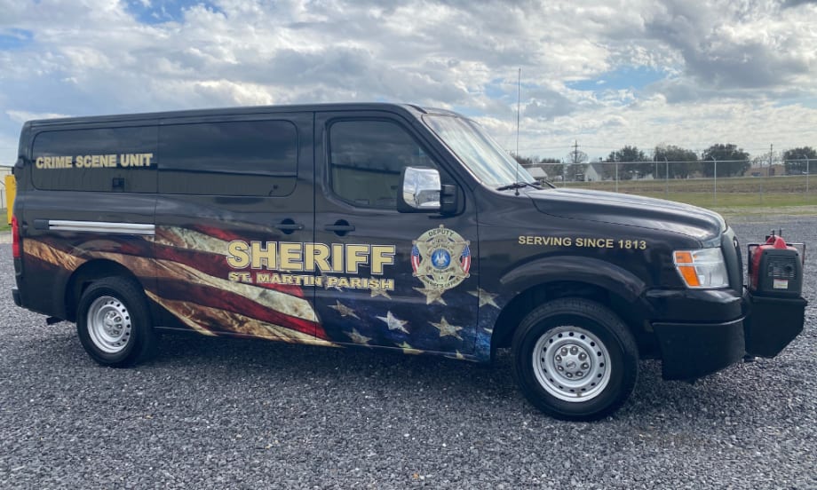 Louisiana Sheriff's Office Converts Transport Van to Crime Scene Unit