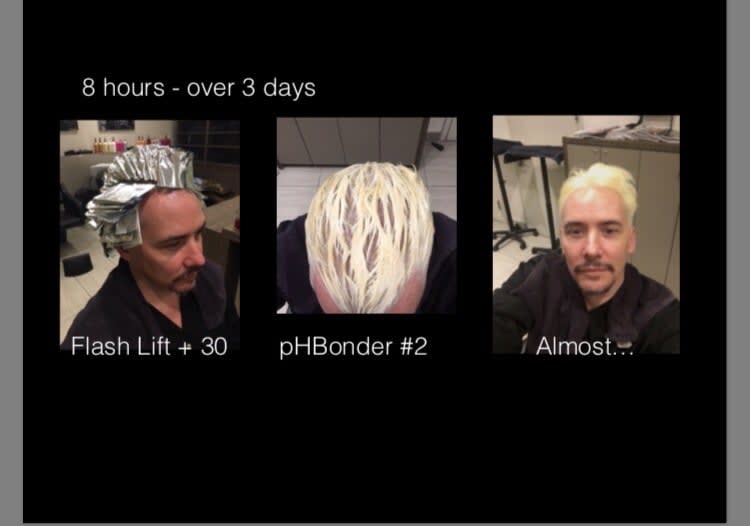 A Master Colorist Takes The Platinum Plunge