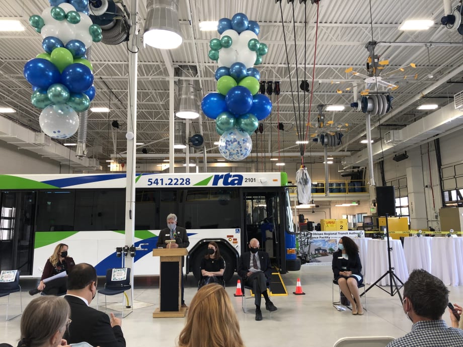 San Luis Obispo RTA Opens Bus Operations, Maintenance Facility