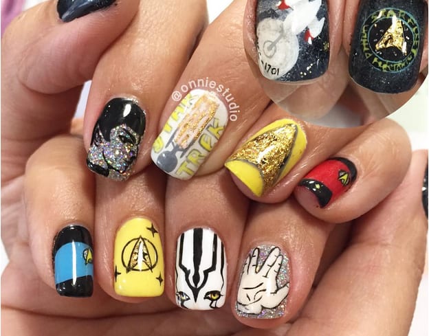Boldly Go with Star Trek Nail Art