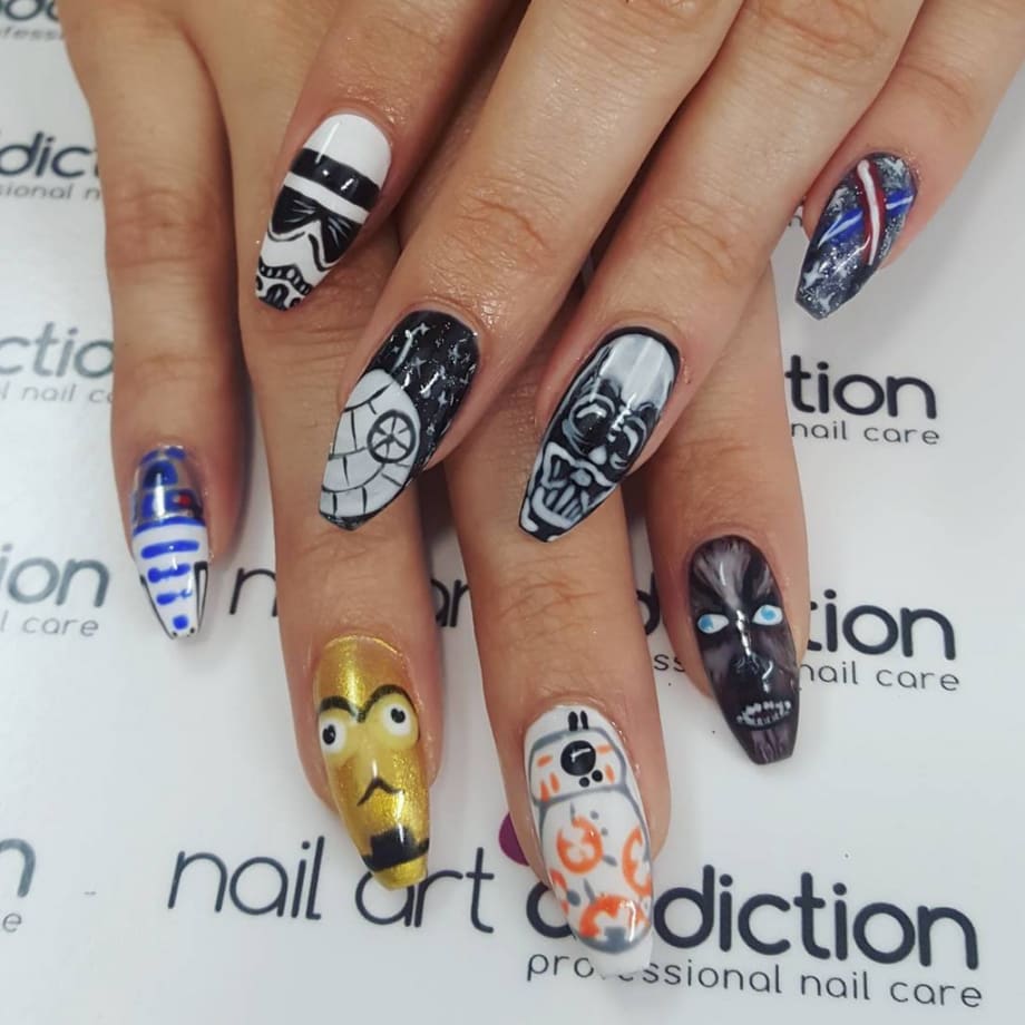 Star Wars Nail Art