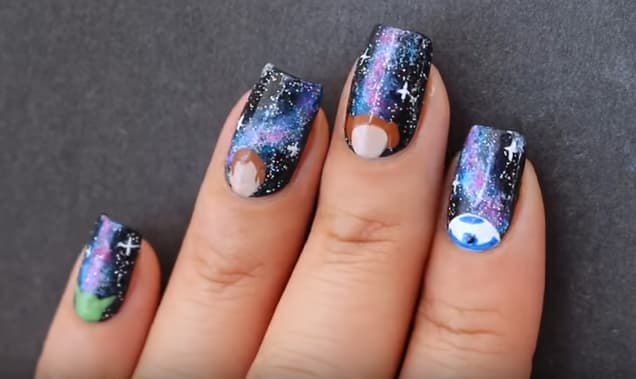 Galaxy Nails: Star Wars Nail Art