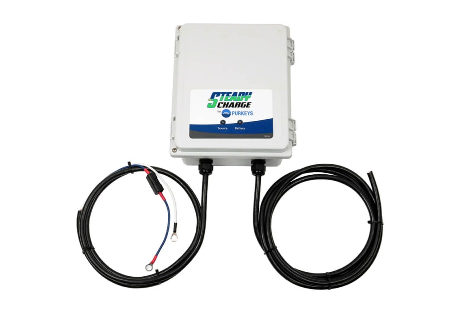 Purkeys’ SteadyCharge Maintains Auxiliary Batteries