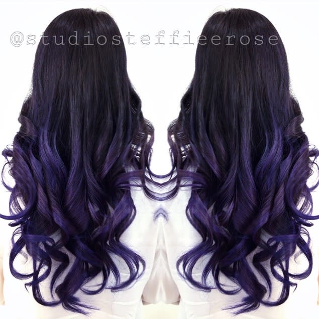 TRANSFORMATION: Two Sessions For Pretty Purple Sombre