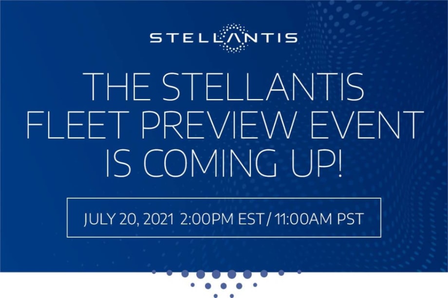 Stellantis Fleet Preview Event to Cover MY-2022 Updates and More