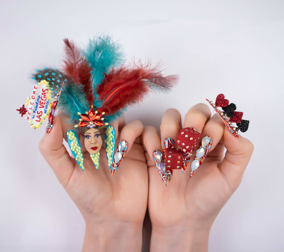 NTNA S. 7 Challenge 4: Roll of the Dice Nail Art (Stella)