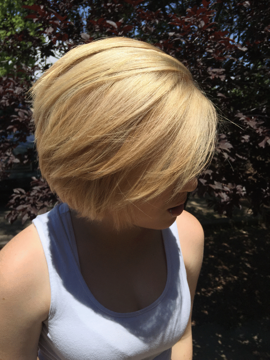 THE CHALLENGE: Black/Red To Bright Blonde