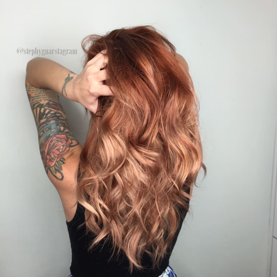 MAKEOVER: Platinum To Red Melt