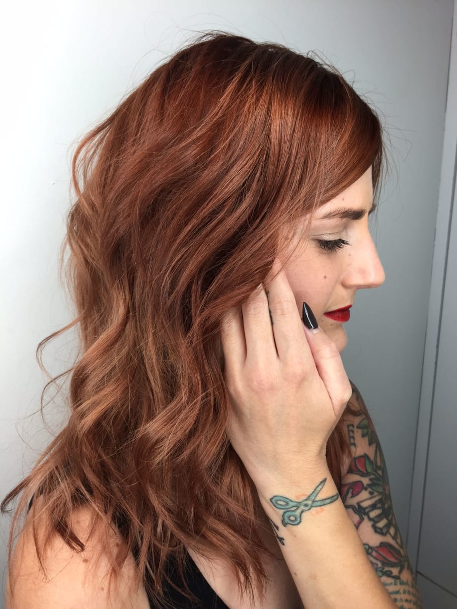 MAKEOVER: Platinum To Red Melt