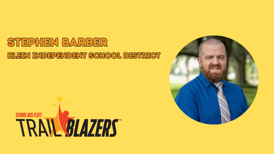 SBF Trailblazer 2024: Stephen Barber of Klein Independent School District
