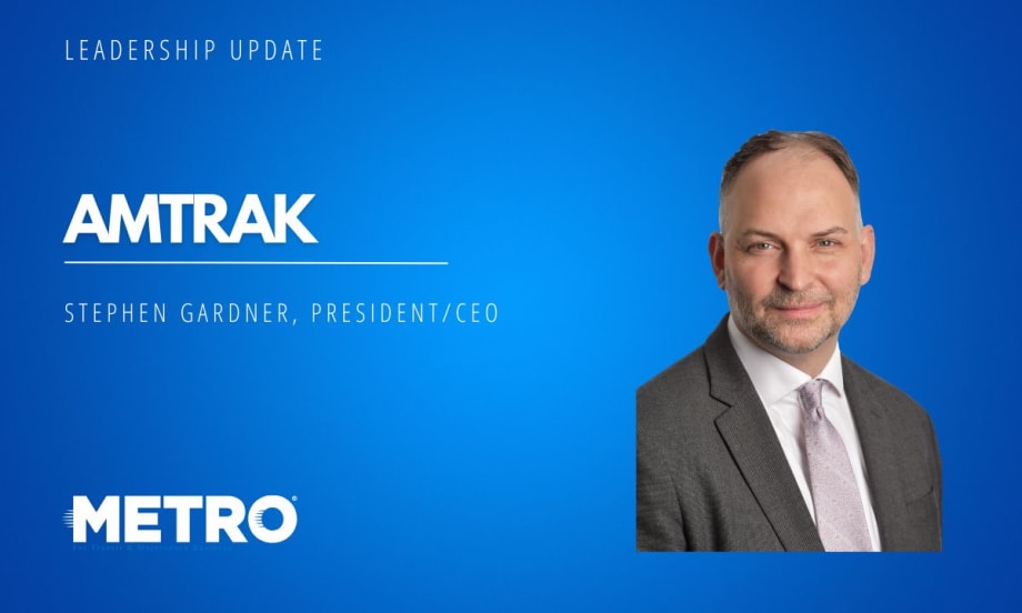 Amtrak's President/CEO Announces Departure